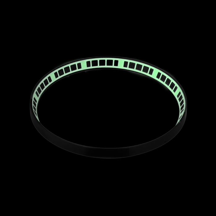 SKX007/SRPD Lumed Chapter Ring: Column Brushed Finish