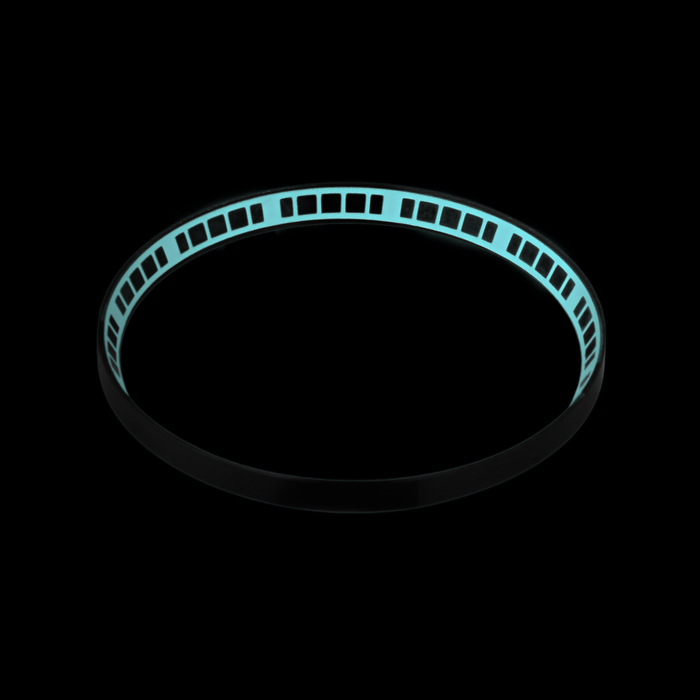 SKX007/SRPD Lumed Chapter Ring: Column Brushed Finish