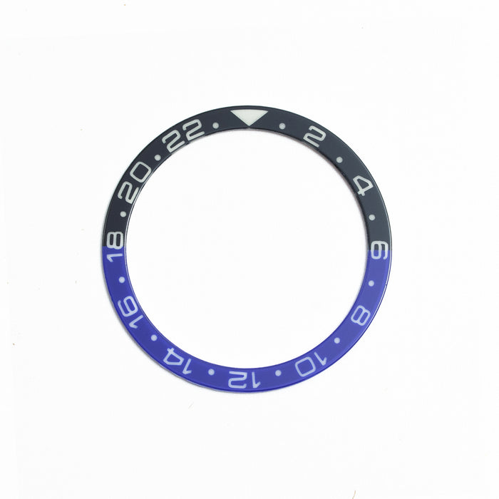 SKX007/SRPD Lumed Sapphire Bezel Insert: GMT Style Batman