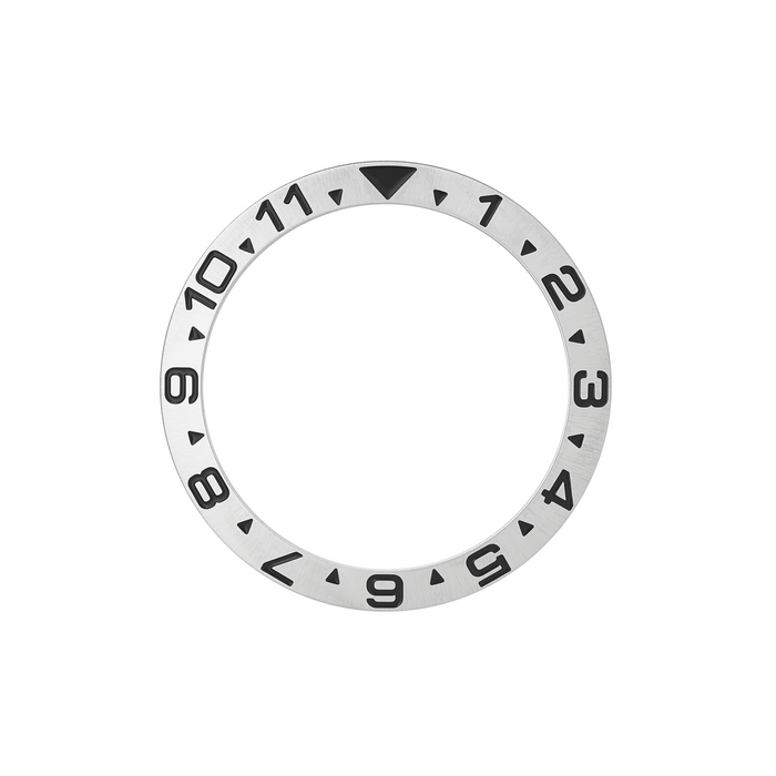 SKX007/SRPD Steel Bezel Insert: Dual Time style