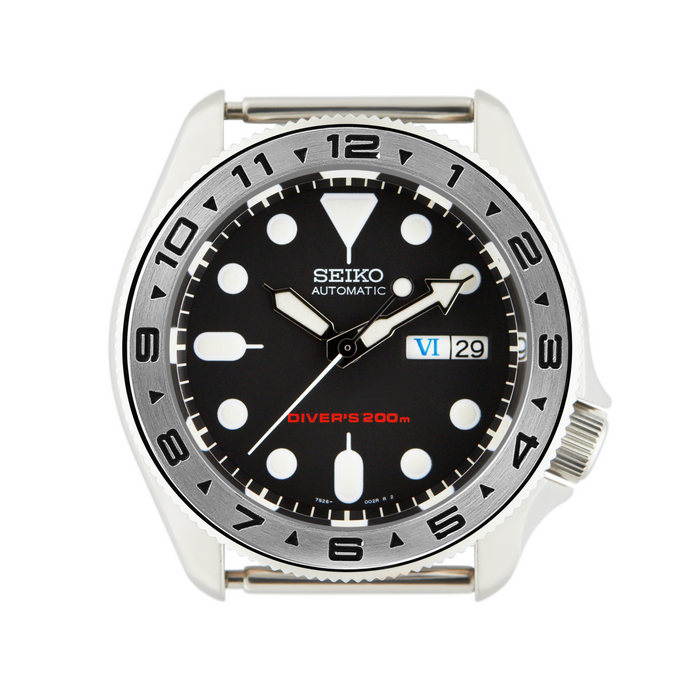 SKX007 SKX009 Steel Bezel Insert Explorer 2 II Style