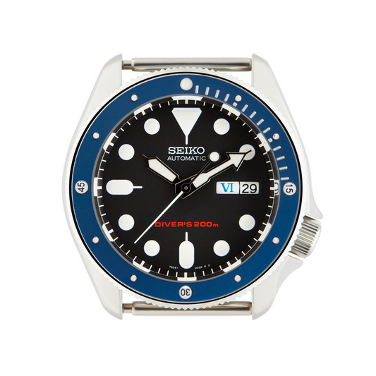 SKX007/SRPD Steel Bezel Insert: Nautical Blue