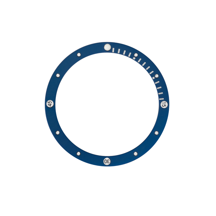 SKX007/SRPD Steel Bezel Insert: Nautical Blue