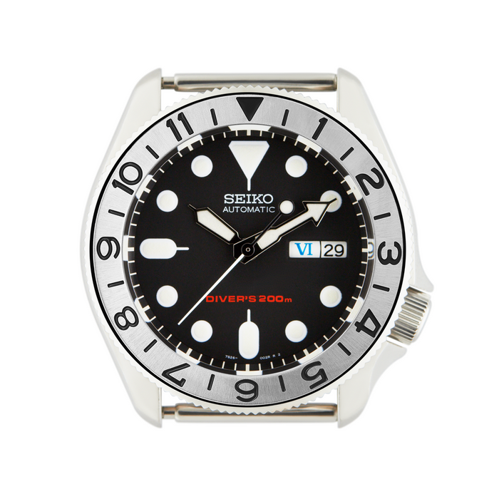 SKX007/SRPD Steel Bezel Insert: P01 Style