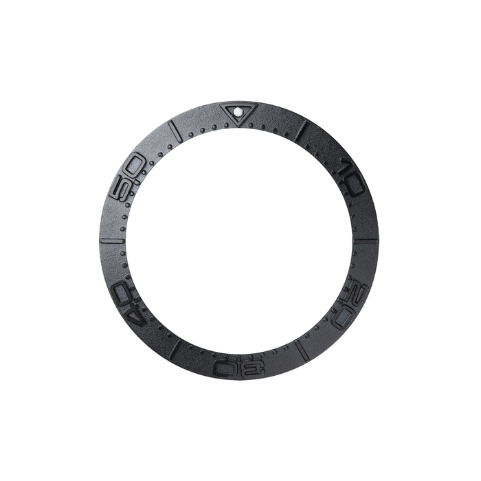 SKX007/SRPD Steel Bezel Insert: SMP style Black