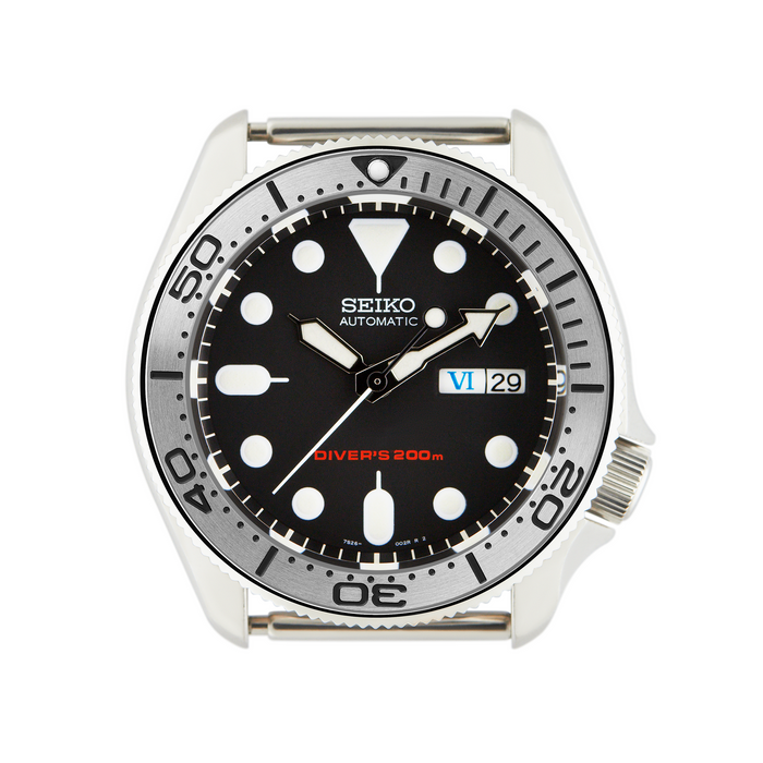 SKX007/SRPD Steel Bezel Insert: SMP style