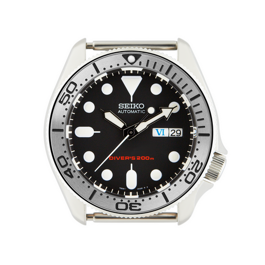 SKX007/SRPD Steel Bezel Insert: SMP style