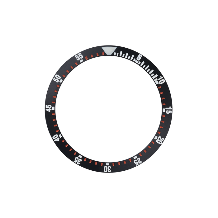 SKX007/SRPD Steel Bezel Insert: U1 style Black