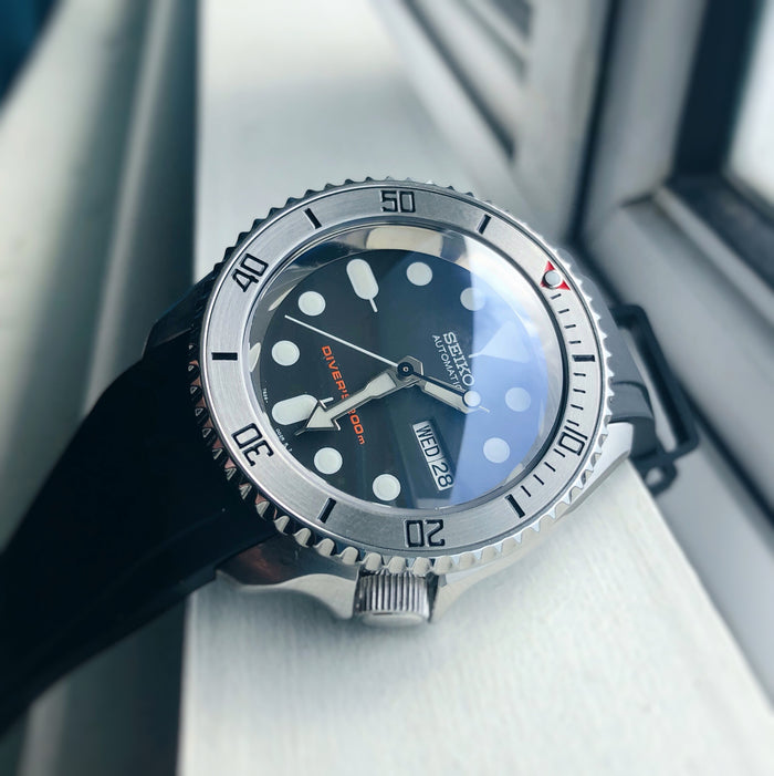 SKX007/SRPD Sub Bezel: Polished Finish