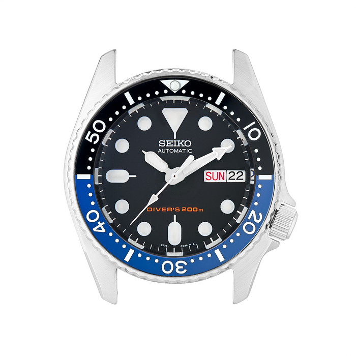 SKX013 Ceramic Bezel Insert: Seiko style Batman