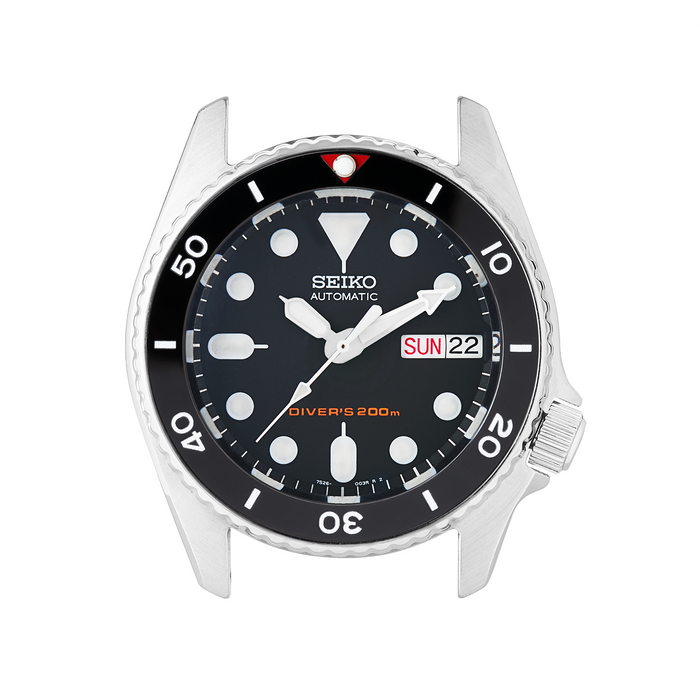 SKX013 Ceramic Bezel Insert: Vintage Seiko Style Black/White