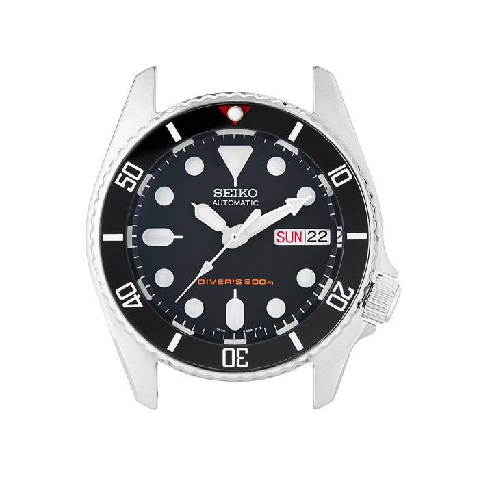SKX013 Ceramic Bezel Insert: Vintage Sub style Black/White