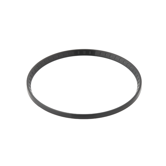 SKX013 Chapter Ring: Brushed Black Finish with Markers