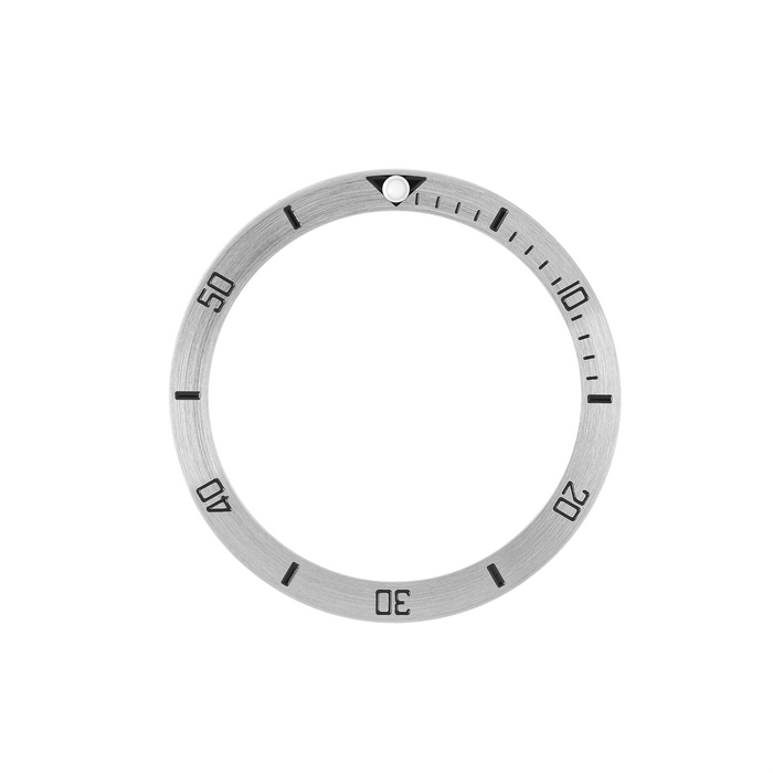 SKX013 Steel Bezel Insert: BB Style Black