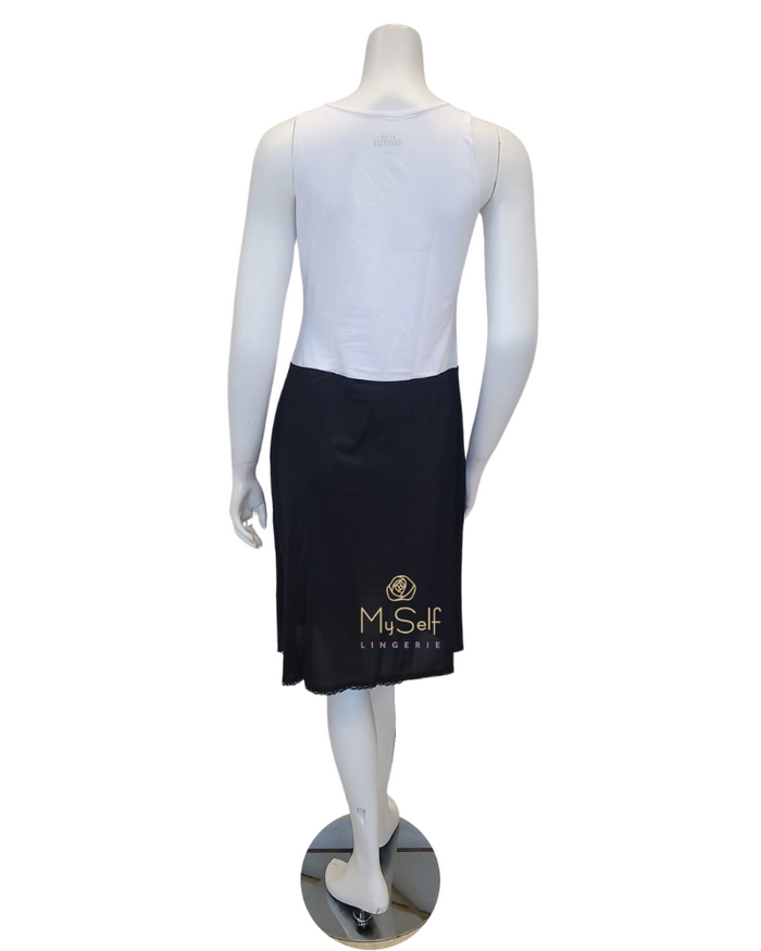 Slimit 39" Cotton Top Nylon Bottom Full Slip