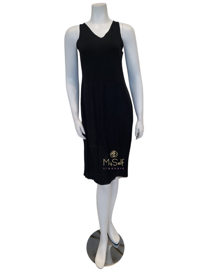 Slimit SLM2580 41" Cotton Top Nylon Bottom Full Slip myselflingerie.com