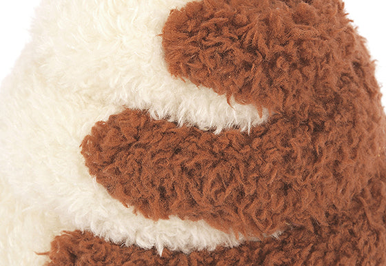 P.L.A.Y. Snack Attack Collection - Swirls n' Slobbers Soft Serve Toy close up of material on ice cream