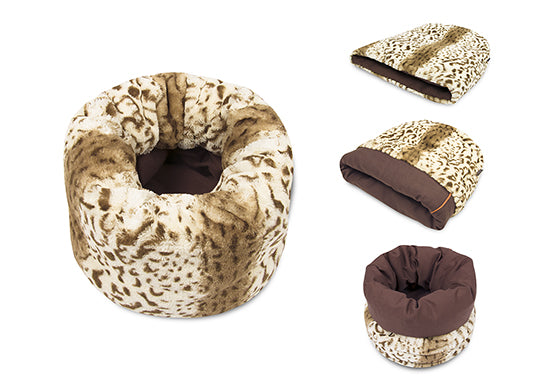 S / Leopard Brown
