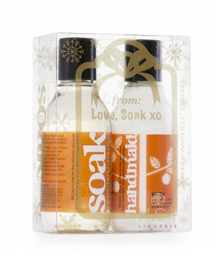 Lingerie Soak Wash and Hand Creme Mini Set myselflingerie.com