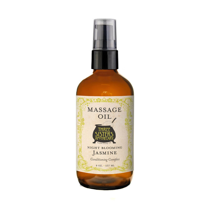 Soap Cauldron - Massage Oil Night Blooming Jasmine: 8oz