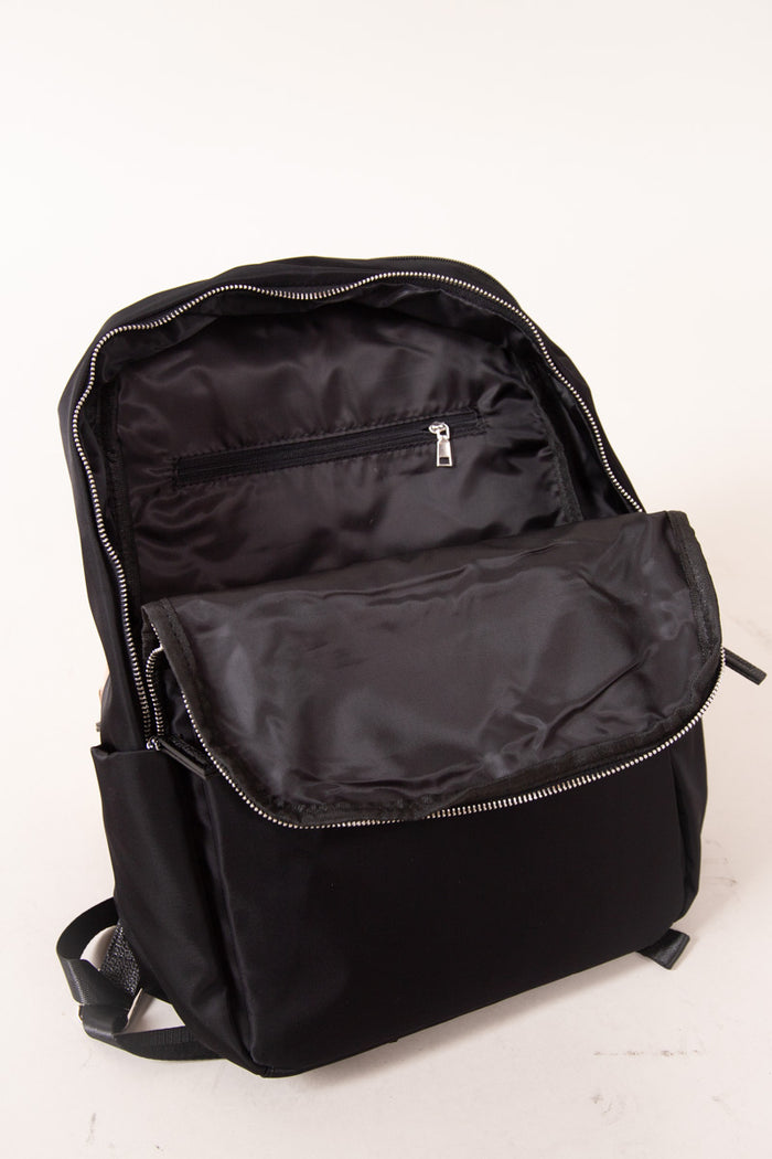 Sophistication Backpack - Black - FINAL SALE