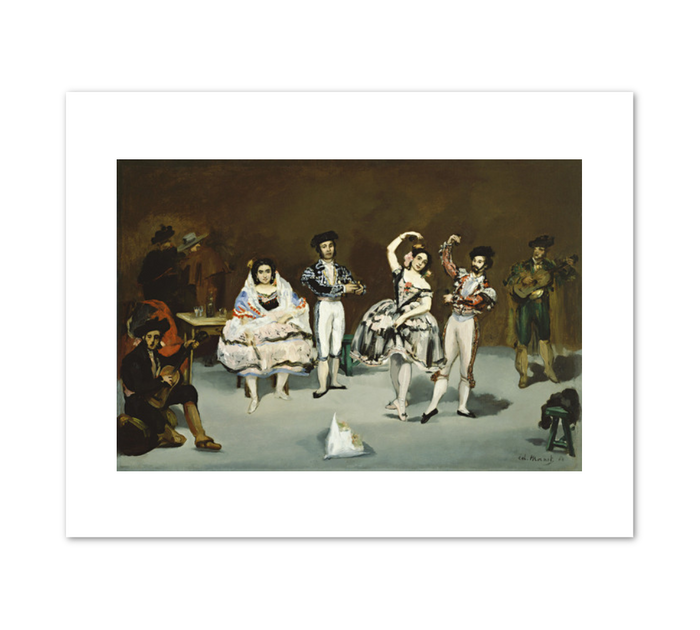 Édouard Manet, Spanish Ballet, 1862, The Phillips Collection. Fine Art Prints in various sizes by Museums.Co