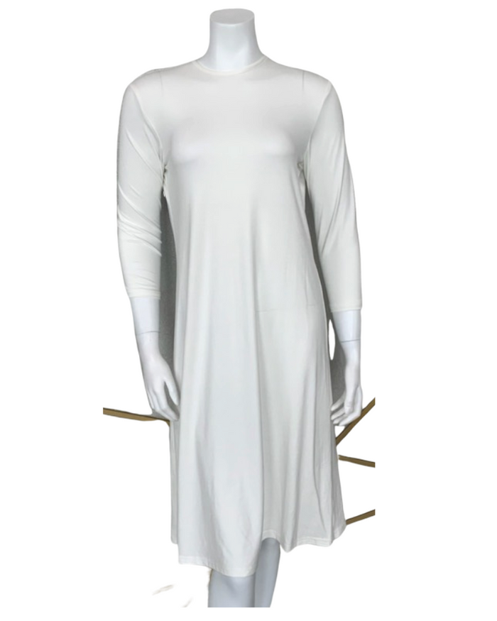 Sparrow S6028 Ivory Long Sleeve 43" Shell Dress Myselflingerie.com