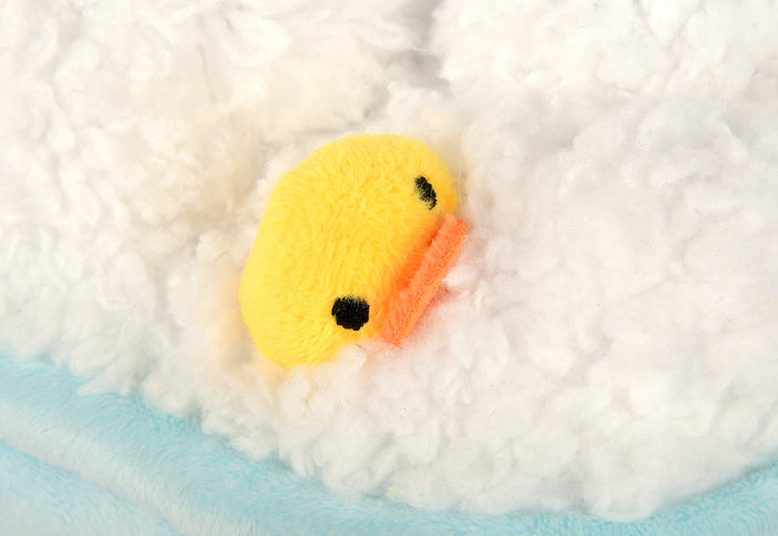 P.L.A.Y. Splish Splash Collection - Rub-a-dub Tub toy with close up of duck's head