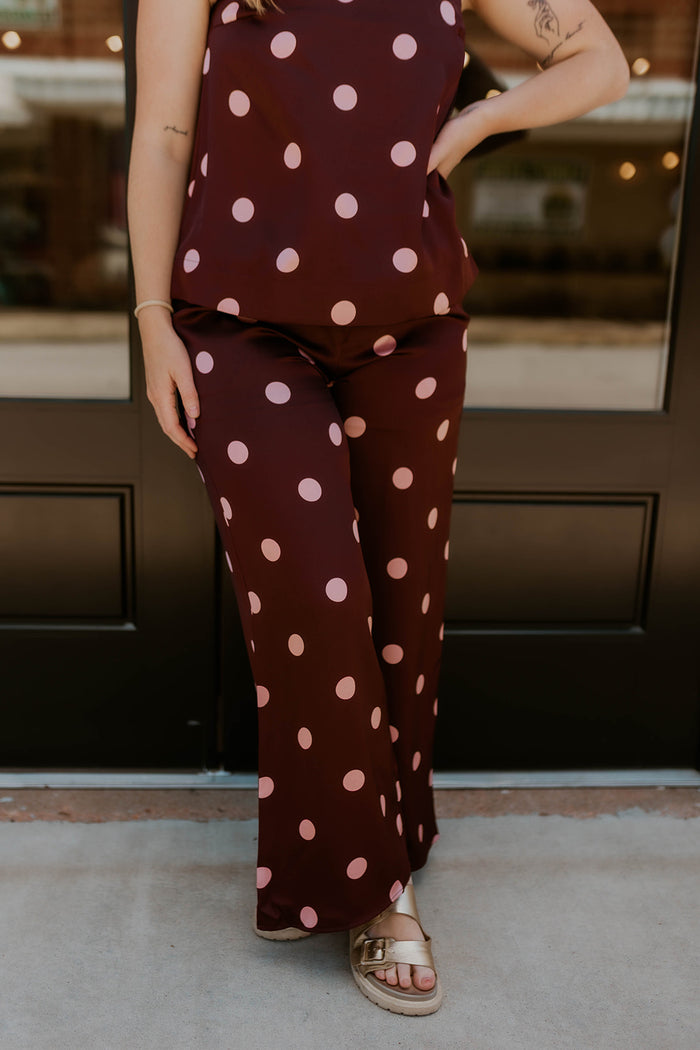 Spotlight Satin Wide Leg Pants