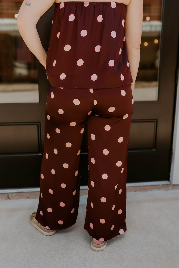 Spotlight Satin Wide Leg Pants