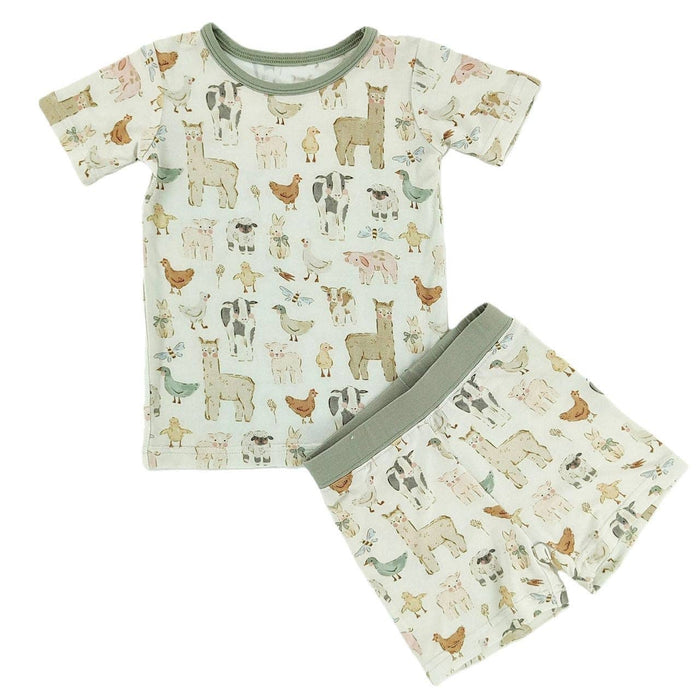 Spring Farm Bamboo Shorts Set
