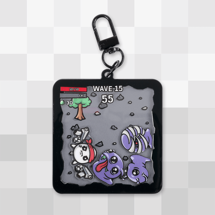 Spud Survivor Shaker Charm