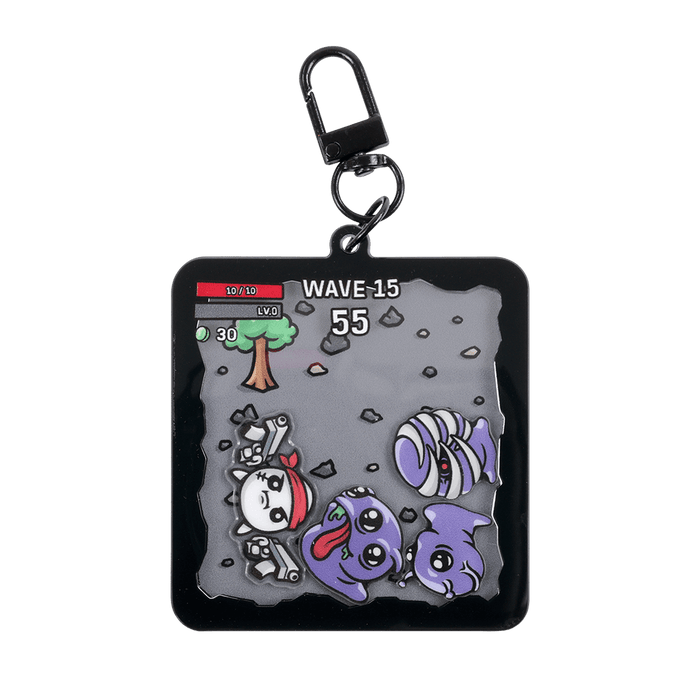 Spud Survivor Shaker Charm