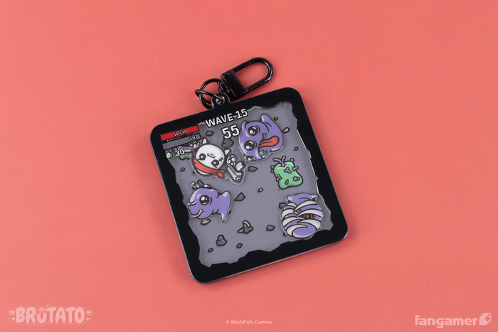 Spud Survivor Shaker Charm
