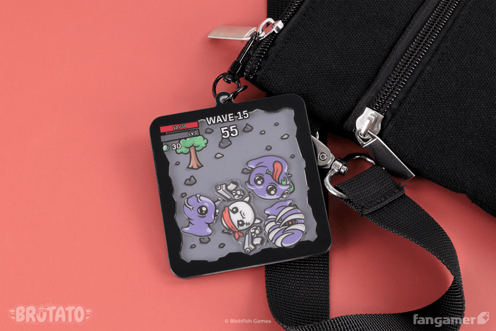 Spud Survivor Shaker Charm