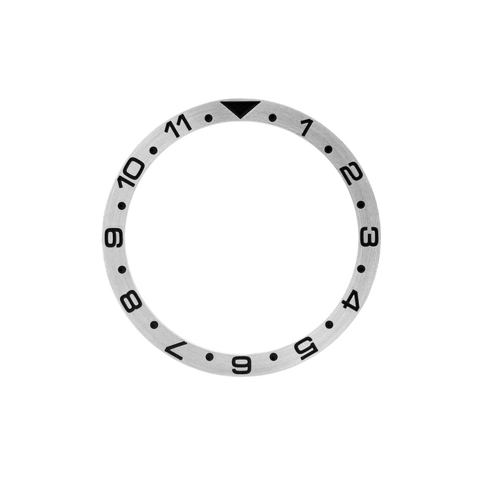 SRP Turtle Steel Bezel Insert: Dual Time for Seiko Turtle Reissue