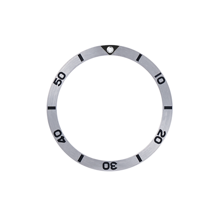 SRP Turtle Steel Bezel Insert: Vintage Seiko Style Black for Seiko Turtle Reissue