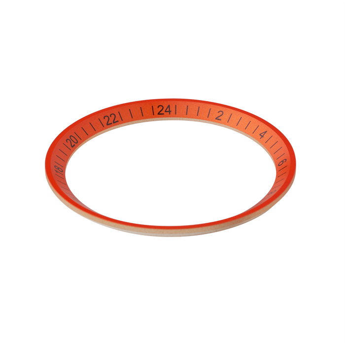 SRPE Chapter Ring: GMT Orange Finish