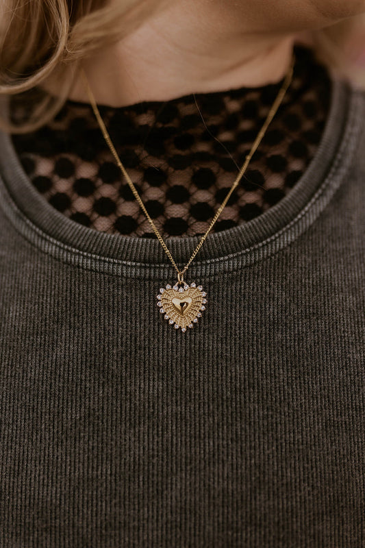 Stella Dainty Heart Necklace