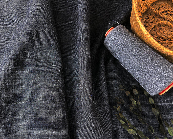 Subtle Glen Plaid Linen Blend Fabric 8337 8338