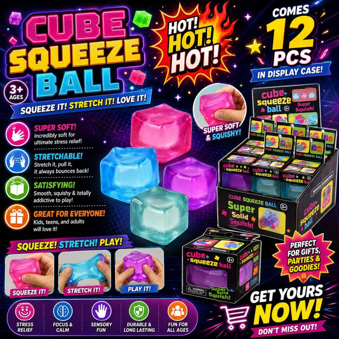 Sugar Cube Squeeze – Ice Cube Sugar Squish