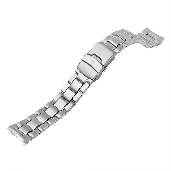 Sumo Watch Bracelet: Three-Piece Steel Finish