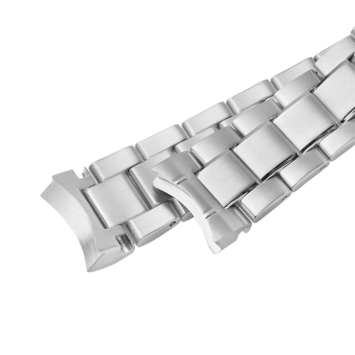 Sumo Watch Bracelet: Three-Piece Steel Finish