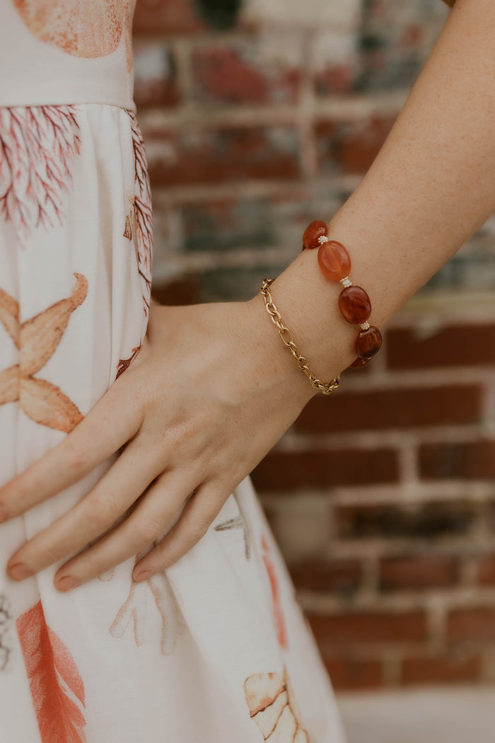 Sunrise Chaser Double Strand Bracelet