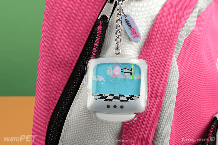 Surfing Kinito Keychain
