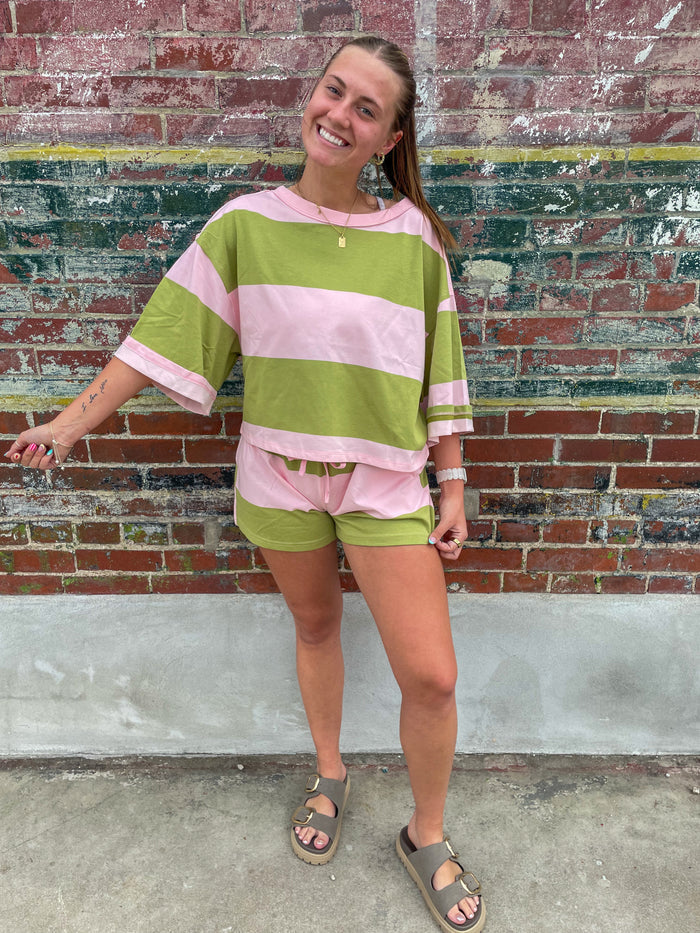 Sweet Escape Striped Top