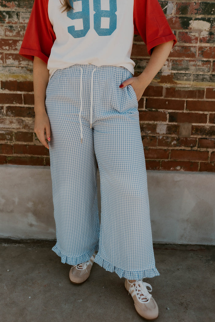 Sweet Magnolia Pants- Blue