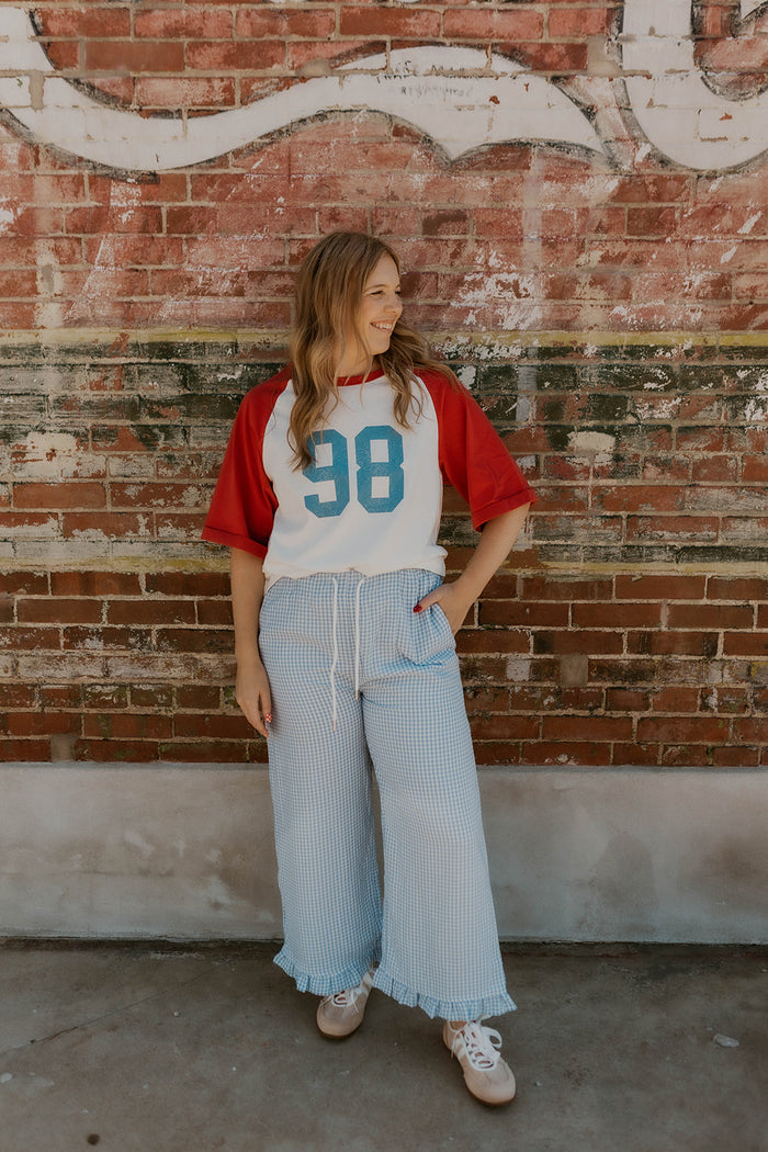 Sweet Magnolia Pants- Blue