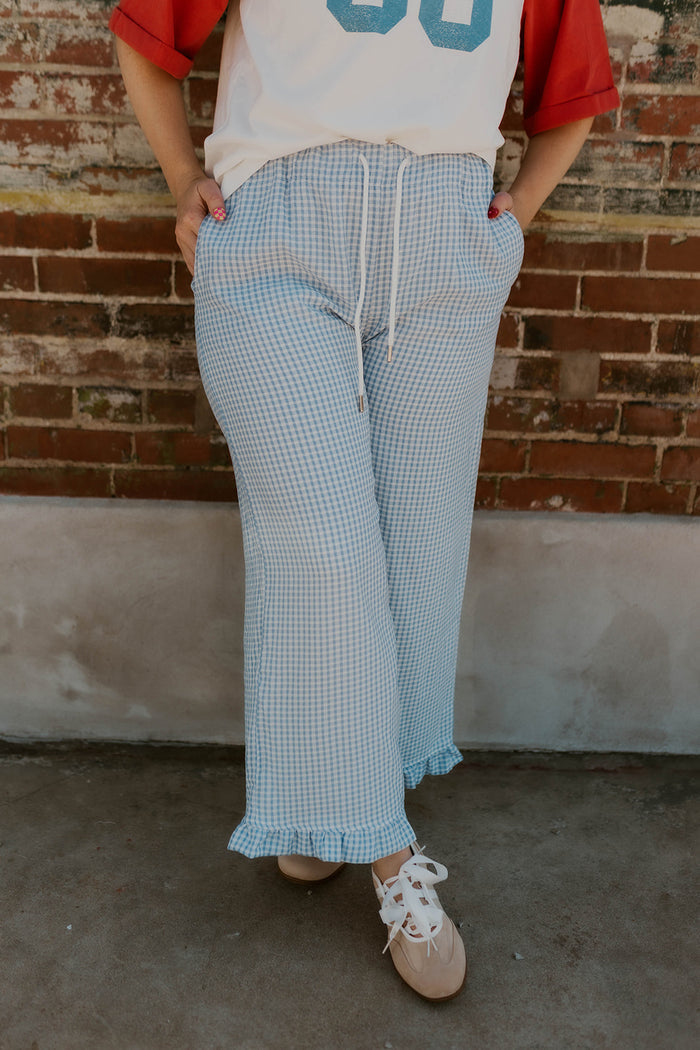 Sweet Magnolia Pants- Blue