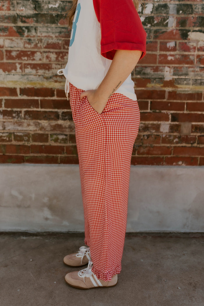 Sweet Magnolia Pants- Red